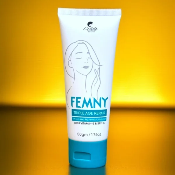 FEMNY Age Repair Cream – Smooth, Hydrate & Protect with Vitamin E and SPF-15 - Image 6