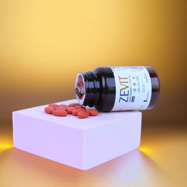 ZEVIT Multivitamin with Ginseng – Energy & Immunity Support – 30 Tablets - Image 4