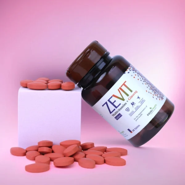 ZEVIT Multivitamin with Ginseng – Energy & Immunity Support – 30 Tablets - Image 6