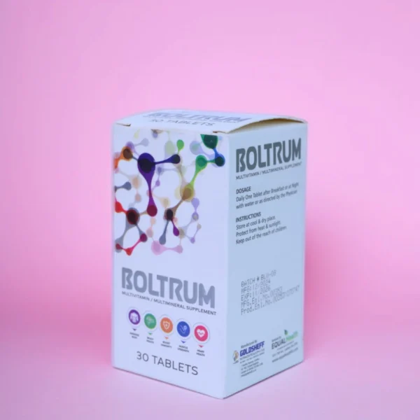 BOLTRUM Multivitamin & Multimineral – Complete Daily Wellness Formula – 30 Table - Image 2