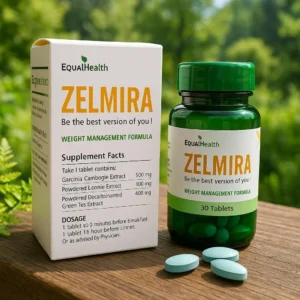 ZELMIRA Fat Burner Garcinia Cambogia,Green Tea & Licorice Natural Weight Support