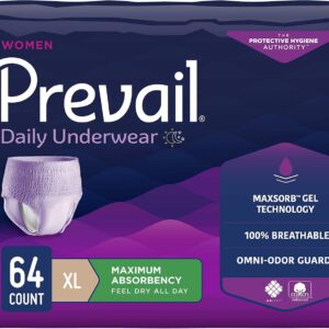 Prevail Proven Women’s Incontinence Protective Underwear | 64 Count
